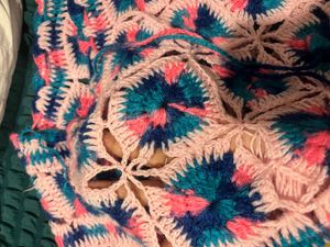 Handmade Crochet poncho for girl