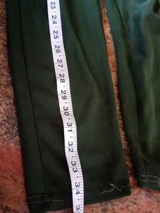 Green Casual Pants