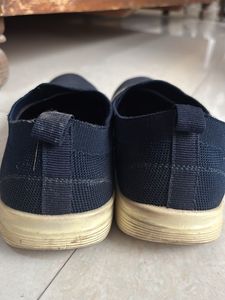 Comfy Navy Blue Casual Shoes