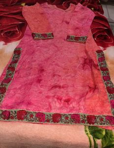 Elegant Pink Kurti for Women