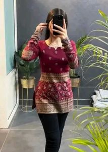 Elegant Maroon Kurta Set