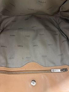 Classic Beige Leather Handbag