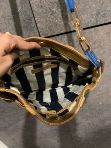 Authentic Juicy Couture Leather Messenger