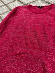 Sparkly Pink Sweater
