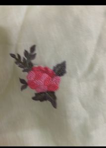 Floral Embroidered Long Kurti