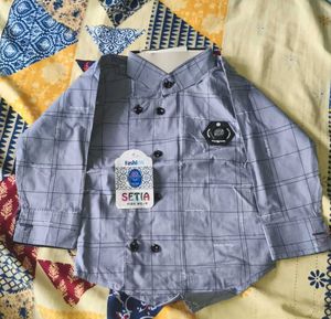 Cute Checked Shirt for boys