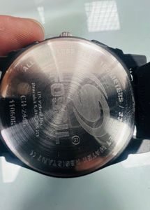 Fossil Men's Watch - Black &amp; Rose Gold