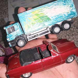 Vintage Toy Cars Lot of 2 (1 is Maisto)