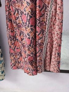 Pink Floral Kurti