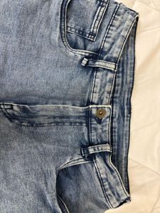 Blue Denim Shorts