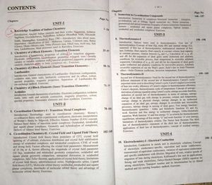 Unified Chemistry: Second Year (Paper 2)