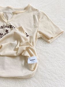 Cream Graphic Tee