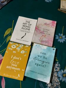 Collection of 4 Popular Fiction Books
