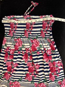 Floral Stripe Sundress