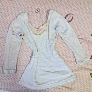 Long Sleeve Scoop Neck Top