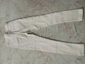 Women white jeans