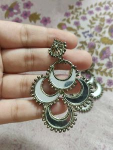 mirror work chandbaaliyan🌙
