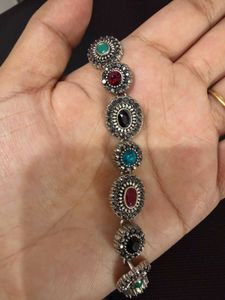 Boho Multicolored Gemstone Bracelet