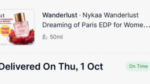 NYXA Wanderlust Dreaming of Paris Perfume