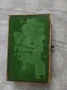 Vintage wood musical jwellery box