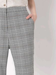 🚨Original ZARA Classic Plaid Women's Trouser
