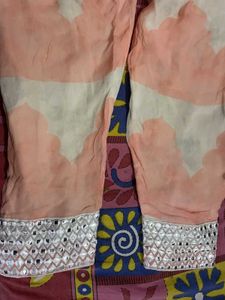 Stylish Pink Kaftan Kurta Set