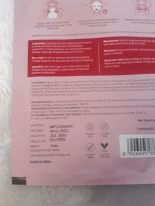 Myglamm popxo Sheet mask Combo 2
