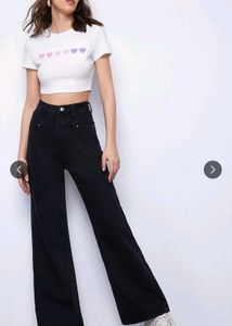 Black Flare Jeans