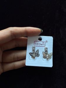 Chic Butterfly &amp; Shell Earrings Set