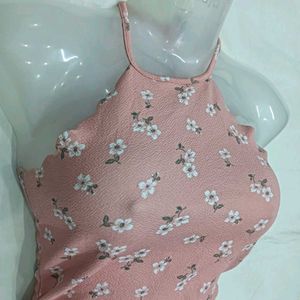 Floral Print ⭐Halter Neck Top