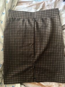 Plaid Short Skirt