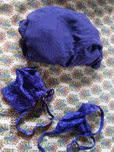 Lace Teddy with Garter Straps