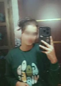 Graphic Print Green Sweatshirt