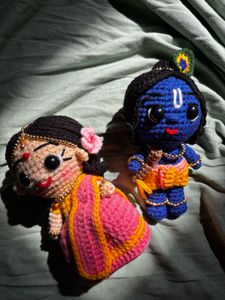 crochet radha Krishna