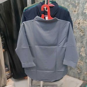 Elegant Gray Blouse
