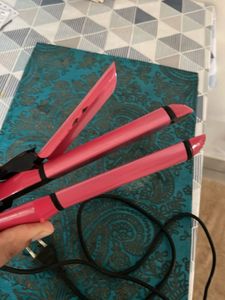 Pink Hair Straightener