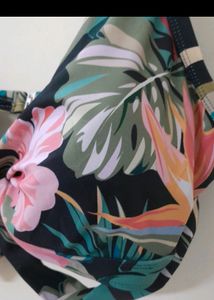 Beutiful Flower Print Bra