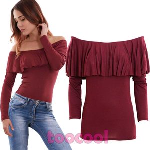 Off-Shoulder Ruffle Top
