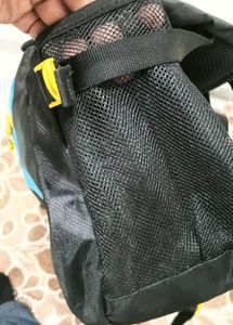 Wrogn Durable Black &amp; Blue Backpack