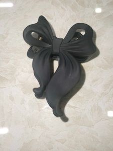 Chic Black Bow Hair Claw Clip