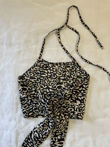 Stylish Halter Neck Crop Top
