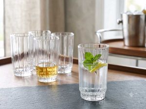 Set of 6 Elegant Drinking Glasses