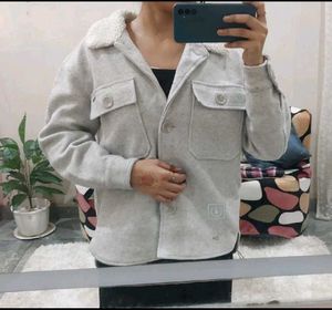 Cozy Sherpa Collar Jacket