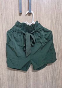 Olive Breezy Shorts