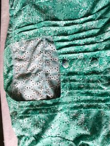 Beautiful Teal Embroidered top