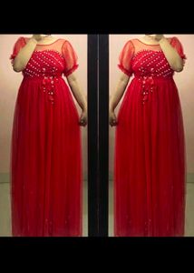 Red Princess Gown