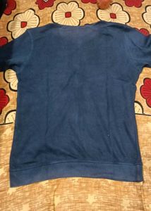 Men's Blue Henley T-Shirt