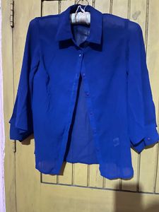 Set Of Four Blue Garments