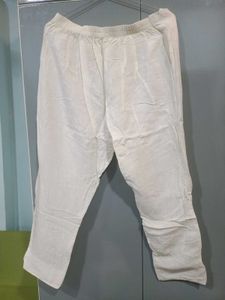Elegant White Embroidered Kurta Set