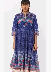 BIBA branded Floral Print Anarkali Kurta